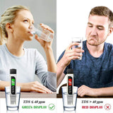 TDS Meter Digital Water Tester, Lxuemlu Professional 3-in-1 TDS, Temperature and EC Meter with Carrying Case, 0-9999ppm