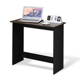 FURINNO 14035CWN Simplistic Study Table, Columbia Walnut