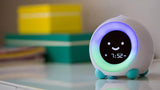 LittleHippo Mella Ready to Rise Children's Trainer, Alarm Clock, Night Light Sleep Sounds Machine (Arctic Blue)