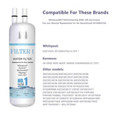 RWFILTER W10295370A W10295370 Water Filter Cap Replacement 3-Pack White