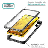 Justcool Designed for iPhone XR Case, Clear Full Body Heavy Duty Protection