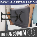 Mounting Dream Full Motion TV Wall Mounts TV Bracket with Articulating Arms
