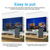 Updated 2019 Version Professional 75-150 Miles TV Antenna, Indoor TV Digital HD Antenna 4K HD