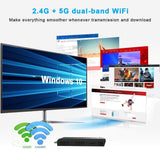 Fanless Mini PC,Intel Atom Z8350 Computer Stick Windows 10 Pro 64 Bit,4GB DDR 64GB eMMC,4K HD,Bluetooth 4.2,Dual Band WiFi AC