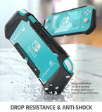 Mumba Grip Case for Nintendo Switch Lite, [Blade Series] TPU Protective Portable Cover Accessories Compatible with Switch Lite Console 2019  (Black)