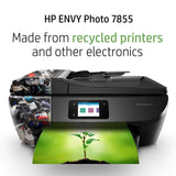 HP ENVY Photo 7855 All in One Photo Printer with Wireless Printing, HP Instant Ink & Amazon Dash Replenishment ready (K7R96A)