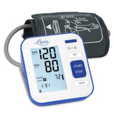 Blood Pressure Monitor Upper Arm, LOVIA Accurate Automatic Digital BP Machine for Home Use with Cuff 22-40cm, 2×120 Sets Memory, LCD Backlight