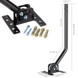 pingbingding HDTV Antenna Amplified Digital Outdoor Antenna with Mounting Pole & 40FT RG6 Coax Cable