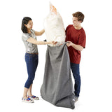 Big Joe Comfort Research Megahh (UltimaX) Bean Bags Refill, 100 L, White