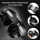 Nivava Gaming Headset for PS4, Xbox One, PC Headphones with Microphone LED Light Mic for Nintendo Switch Playstation Computer, K6(Black)
