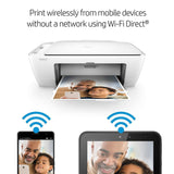 HP DeskJet 2655 All-in-One Compact Printer, HP Instant Ink & Amazon Dash Replenishment ready - White (V1N04A)