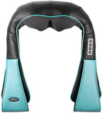 Shiatsu Back Shoulder & Neck Massager with Heat - Deep Tissue 3D Kneading Pillow Massager for Neck, Back, Shoulders, Foot, Legs -  (Blue)