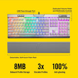 CORSAIR K70 RGB MK.2 SE Mechanical RAPIDFIRE Gaming Keyboard - USB Passthrough & Media Controls - PBT Double-Shot Keycaps - Cherry MX Speed
