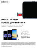 Samsung Galaxy S9 G960U 64GB Unlocked 4G LTE Phone w/ 12MP Camera - Midnight Black
