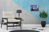 Framed Art Giclee Canvas Prints of Starry Night by Vincent Van Gogh Paintings Reproduction Post