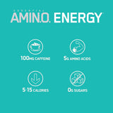 OPTIMUM NUTRITION ESSENTIAL AMINO ENERGY, Concord Grape, Keto Friendly BCAAs, Preworkout and Essential Amino Acids with Green Tea