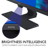 BenQ 24 Inch IPS Monitor | 1080P | Proprietary Eye-Care Tech | Ultra-Slim Bezel | Adaptive Brightness for Image Quality | Speakers | GW2480