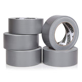 Heavy Duty Silver Duct Tape - 5 Roll Multi Pack Industrial Lot – 30 Yards x 2 inch Wide – Large Bulk Value Pack of Grey Original Extra Strength