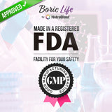 NutraBlast Boric Acid Vaginal Suppositories - 30 Count, 600mg - 100% Pure Made in USA - Boric Life Intimate Health Support