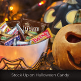 SNICKERS, TWIX, MILKY WAY, 3 MUSKETEERS & Milk Chocolate M&M'S Halloween Candy Bars