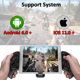 Wireless iOS Android Game Controller for PUBG Fotnite, Megadream Key Mapping Gamepad Joystick for iPhone, iPad, Samsung, HTC, Support 10 inch Tablet