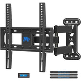 Mounting Dream TV Mount Full Motion with Perfect Center Design for 26-55 Inch LED, LCD, OLED Flat Screen TV