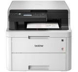 Brother HL-L3290CDW Compact Digital Color Printer Providing Laser Printer Quality Results with Convenient Flatbed Copy & Scan, Wireless Printing