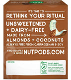 nutpods Classic Chocolate, Unsweetened Dairy-Free Liquid Coffee Creamer Made From Almonds and Coconuts (3-pack)