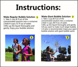 Joyin Toy Bubble Solution Refill (up to 2.5 Gallon) BIG Bubble Solution 32 Ounce CONCENTRATED Solution for Bubble Machine.