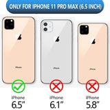 SPIDERCASE iPhone 11 Pro Max Case, Built-in Screen Protector Full Heavy Duty Protection