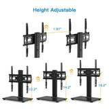 PERLESMITH Universal TV Stand - Table Top TV Stand for 37-55 inch LCD LED TVs