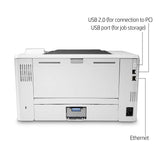 HP LaserJet Pro M404dn Monochrome Laser Printer with Built-In Ethernet & Double-Sided Printing (W1A53A) - Ethernet Only