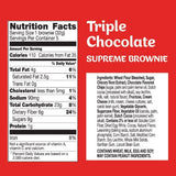 Fiber One Supreme Brownie Triple Chocolate, 5 Count (Pack of 8)