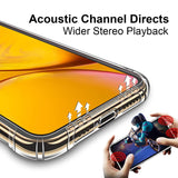 iPhone 11 Pro Max Case, CANSHN Clear Protective Heavy Duty Case with Soft TPU Bumper [Slim Thin] Case