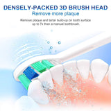 Replacement Toothbrush Heads Compatible with Phillips Sonicare Electric Toothbrush, 10 Pack