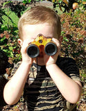 Outdoor Exploration Kit, Children’s Toy Binoculars, Flashlight, Compass, Whistle, Magnifying Glass, Backpack. Great Kids Gift Set for Camping, Hiking