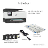 HP OfficeJet Pro 9015 All-in-One Wireless Printer, with Smart Tasks for Smart Office Productivity & Never Run Out of Ink with HP Instant Ink (1KR42A)