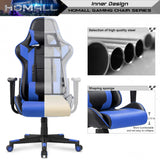 Homall Gaming Chair Office Chair High Back Computer Chair PU Leather Desk Chair