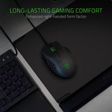 Razer Naga Trinity Gaming Mouse: 16,000 DPI Optical Sensor - Chroma RGB Lighting - Interchangeable Side Plate w/ 2, 7, 12 Button Configurations