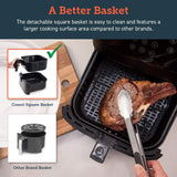 COSORI Air Fryer, MAX XL 5.8-Quart,1700-Watt Electric Hot Air Fryers Oven & Oilless Cooker LED Digital Touchscreen w/ 11 Presets(100 Recipe)
