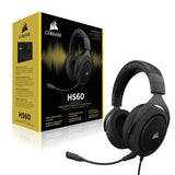 Corsair HS60 – 7.1 Virtual Surround Sound PC Gaming Headset w/USB DAC - Discord Certified Headphones – Compatible with Xbox One, PS4 – Carbon