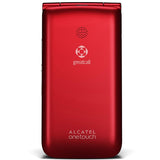 Jitterbug Flip Easy-to-Use Cell Phone for Seniors (Red) by GreatCall