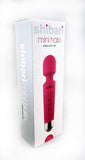 SHIBARI Mini Halo,The Original Compact Power Wand Massager, Wireless, 20x Multi-Speed Vibrations (Pink)