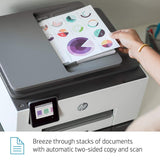 HP OfficeJet Pro 9025 All-in-One Wireless Printer, with Smart Tasks & Advanced Scan Solutions for Smart Office Productivity (1MR66A)