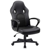 Furmax Office Chair Desk Leather Gaming Chair, High Back Ergonomic Adjustable Racing Chair