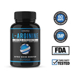 Havasu Nutrition Extra Strength L Arginine - 1200mg Nitric Oxide Supplement for Muscle Growth, Vascularity and Energy - L-Citrulline & Essential