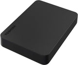 Toshiba Canvio Basics 4TB Portable External Hard Drive USB 3.0, Black (HDTB440XK3CA)