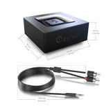 Bluetooth Audio Adapter for Music Streaming Sound System, esinkin W29-us Wireless Audio Adapter