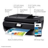 HP OfficeJet 5255 Wireless All-in-One Printer, HP Instant Ink & Amazon Dash Replenishment ready (M2U75A), Black