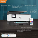 HP OfficeJet Pro 9015 All-in-One Wireless Printer, with Smart Tasks for Smart Office Productivity & Never Run Out of Ink with HP Instant Ink (1KR42A)
